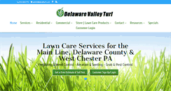 Desktop Screenshot of delawarevalleyturf.com